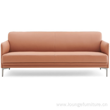 Lounge Sofa Chair Short Thicken Soft Leather